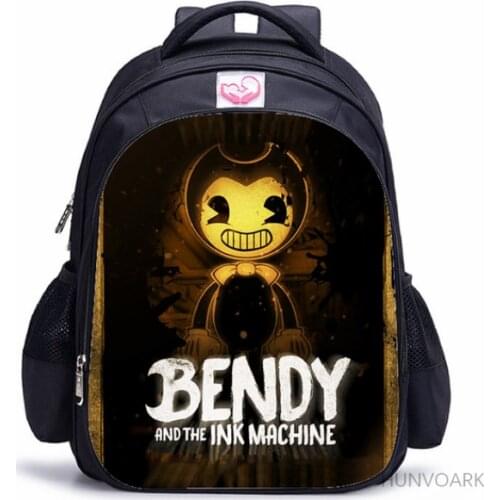16 Inch Bendy Children School Bags Orthopedic Backpack Kids School Boys Girls Mochila Infantil Catoon Bags
