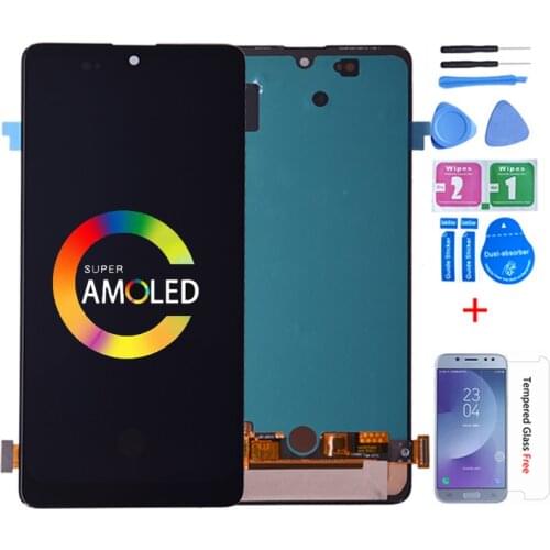 Super Amoled For Samsung Galaxy A71 2020 A715 LCD Display with Touch Screen Digitizer Assembly SM-A715F/DS SM-A715F/DSN lcd
