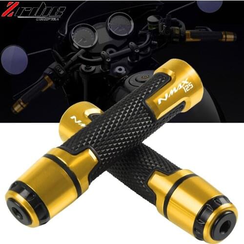 For Yamaha NMAX 125 scooters ABS 2015 2016 2017 2018 Motorcycle Accessories CNC Handle bar Scooter Handle grips handlebar grip
