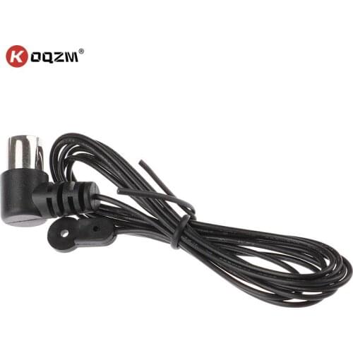 FM Radio Antenna F Adapter 75ohm Unbal Female Connector Plug Cable Wire 1.5meter