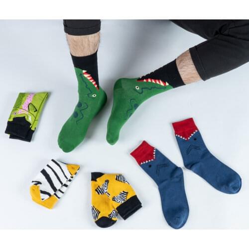 FULSURPRIS Men's Socks With Print