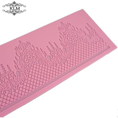 Crown Cake Edge Decoration Mold Fondant Cake Lace Silicone Mold