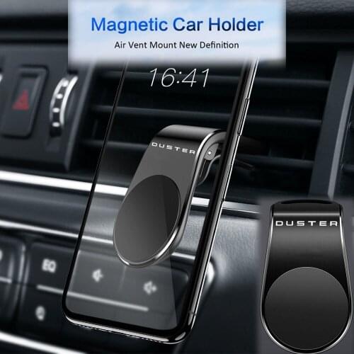 Creative Magnetic Car Air Outlet Magnetic Mobile Phone Holder Magnet Air Outlet For Renault Dacia Duster 2015 2016 2017 2018