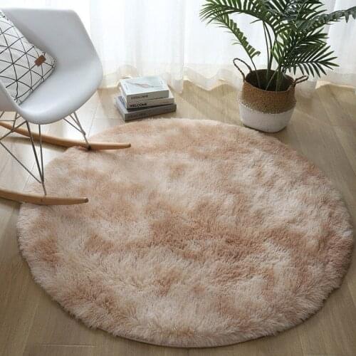 Nordic ins round carpet bedroom girl disposable living room bedside blanket hanging basket computer chair floor mat yoga mat