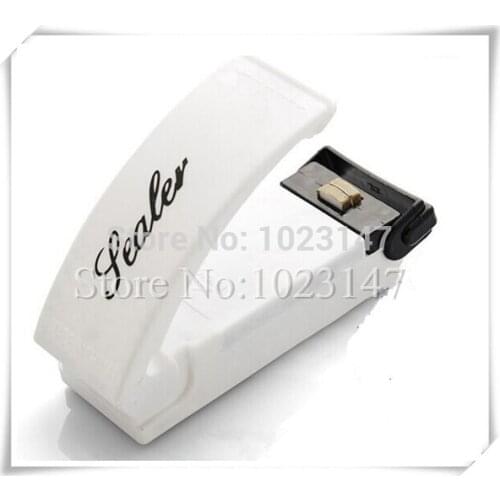 Hot !!! Portable Reseal And Save handy Plastic Food Saver Storage Bag Sealer Keep Food Fresh And Reduce Waste Vacuum Packer