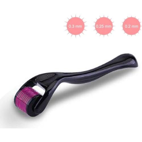 Micro Needle 540 Roller Derma Roller Dermaroller Titanium Hair Regrowth Beard Growth Anti Hair Loss Treatment Eye Massager