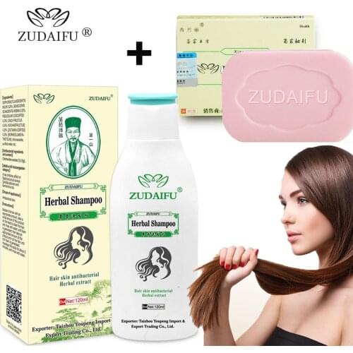 Zudaif Natural Conditioner Soap Hair Repair And Straighten Damage Shampoo Antibacterial and mite removal Anti-dandruff Hair Care