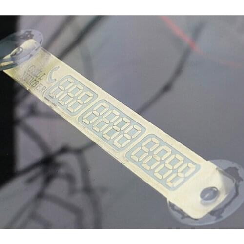 2020 new parking card luminous phone number card for Honda CRV Accord Odeysey Crosstour FIT Jazz City Civic JADE Crider Spirior