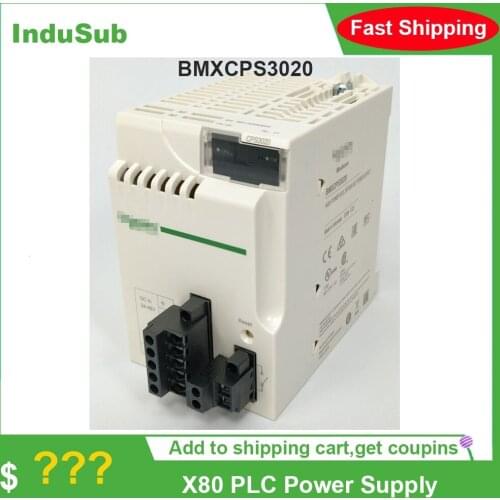 New Original BMXCPS3020 Power Supply Module X80 24-48 V DC 31.2 W PLC Module