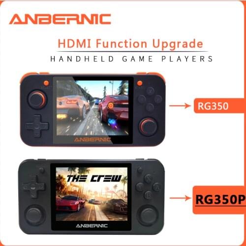 New RG350P ANBERNIC Retro game Upgrade version 64Bit Emulator video game consoles HD-compatible handheld game players RG350P PS1