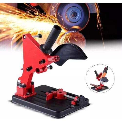 Angle Grinder Stand Angle Grinder Bracket Holder Support for 100-125 Angle Grinder DIY Cutting Stand Power Tools Accessories