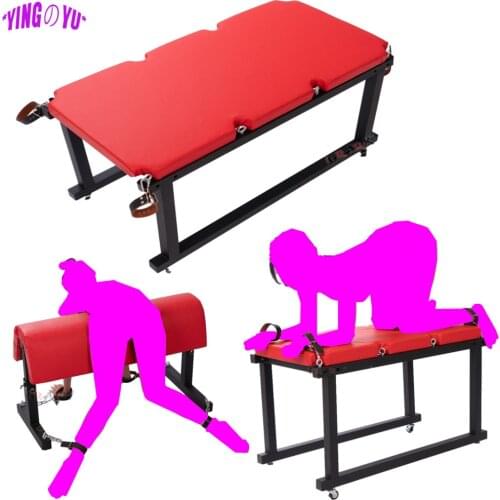 Sexy Red Chair Sex Furniture Torture Bed Adult Games Erotic Product Sex Toys for Couples Sexules Position BDSM Bondage Equipment