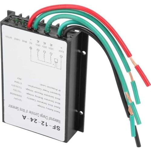 Solar Regulator 12V/24V 300W/600W Waterproof Wind Turbine Generator Charge Controller Regulator Regulador