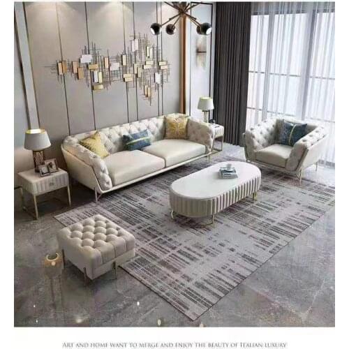 Modern sofas for living room leather sofasectional sofa set 602