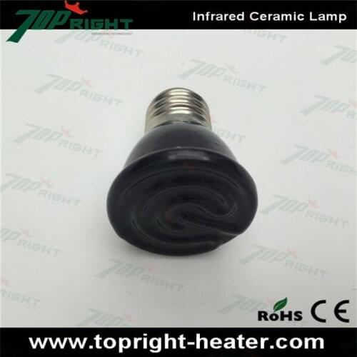 Topright Brand 220V 240V 40w mini type Edison Screw Ceramic Lamp With CE