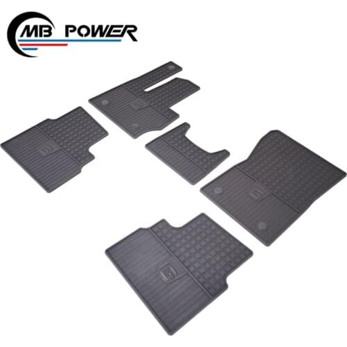 W464 Antiskid foot pad Car Foot mat fit for G class 2018-2019y W464 W463A G500 G550 G63 G65 Car Floor Heel Foot mats