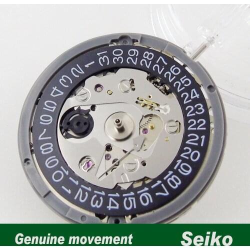 JAPAN NH35 NH35A Automatic Watch Movement Brand New black date window 24 jewels