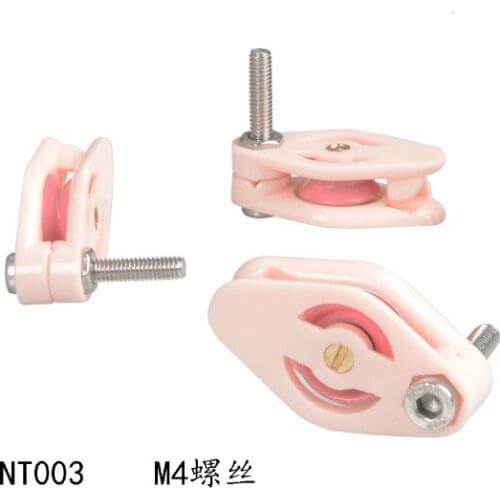 10 pcs NT003 anti-jumper ceramic wire runner M4 screw anti-jumper v-slot anti-jumper ceramic wheel