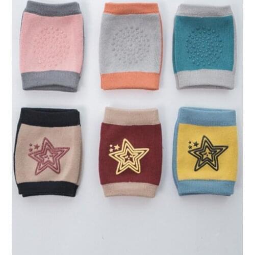 100pair Baby Knee Pads Protector Kids Safety Crawling Elbow Cushion Infants Knee Pads Protector Leg Warmers