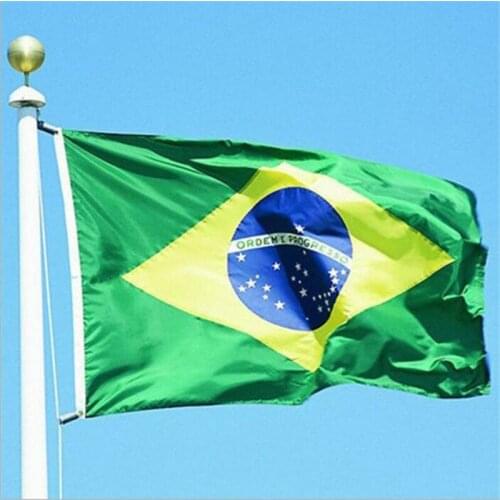 3ftx5ft Brazil Flag 150x90cm custom flag banner national flags Super-Poly Indoor/Outdoor Brasil FLAG Country Banner