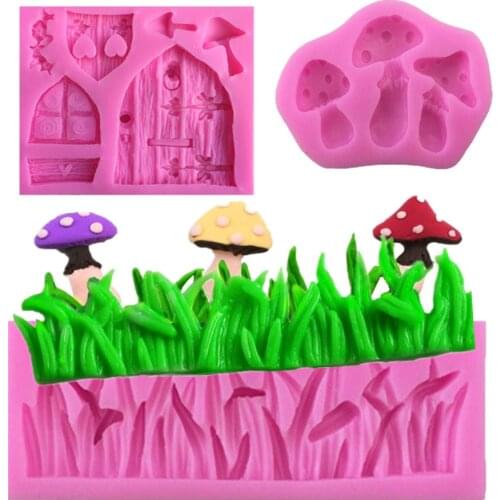 3PCS Food Grade Silicone Fairy Tales Shape For Silicone Cake Molds, Fondant Cake Decorate