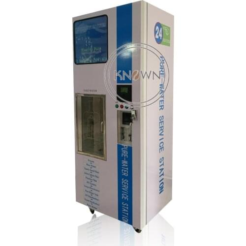 600GPD smart coin operated purified fresh water vending machine kenya