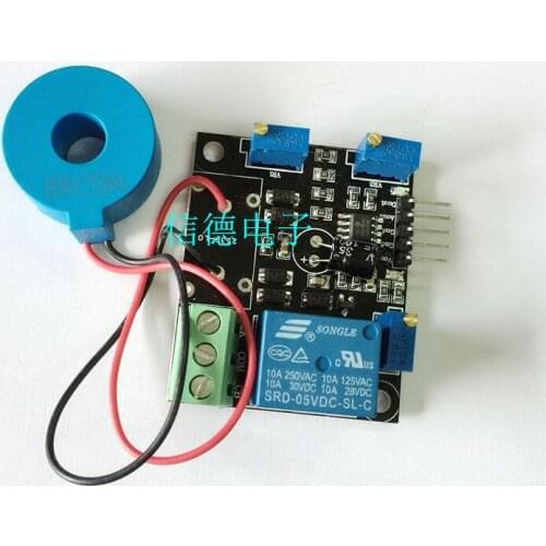 A34 Current detection sensor module AC/short circuit detection 50A switch output