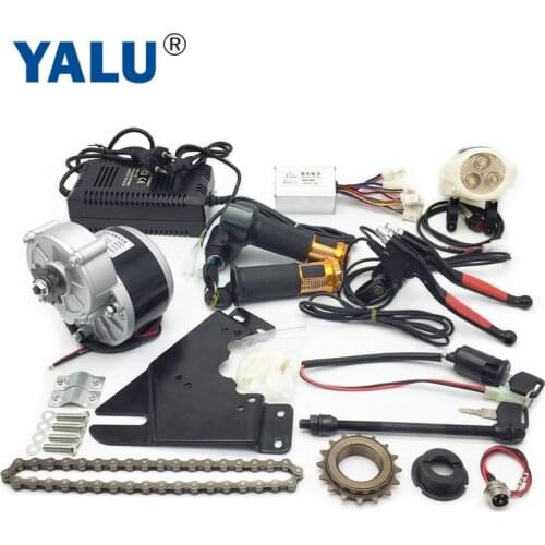 24V 250W Aluminum Brake Lever Bike Motor Set Electric Drive Ebike Conversion Kit E-Bicycle Kit Homemade DIY Folded Bike