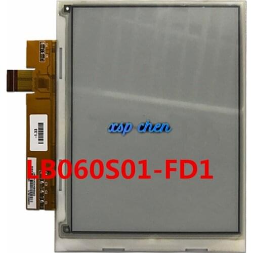 Free shipping 100% Original 6'' LB060S01-FD01 Sony PRS500 PRS600 is suitableE-book E-ink paper lcd screen display