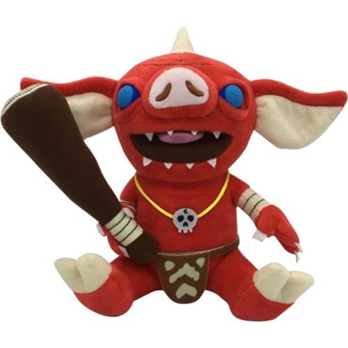 Free Shipping Arrival 21cm Animal Bokoblin Zelda Breath Plush Toys Soft Anime Stuffed Doll Toys Christmas birthday Gifts