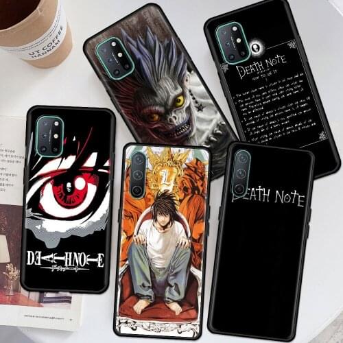 Death Note Silicone Phone Case For OnePlus 8T 8 Nord N200 2 CE N100 N10 5G 7 Pro 7T Z 9R 9 Back Cover TPU Fundas