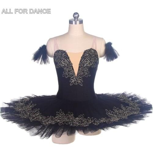Black Spandex Bodice Tutu Pre-professional Ballet Tutu For Competition Or Performance Dance Costumes Ballet Costumes Tutu BLL111