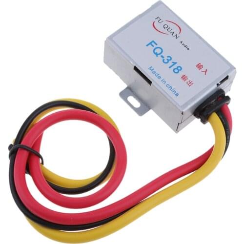 For Stereo DVD DC 12V Power Cable Car Audio Filter Amplifier Noise Suppressor Reducer