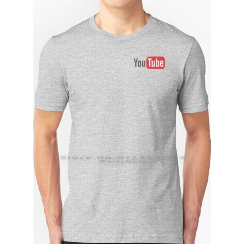 Youtube Logo Merch - Sticker , Hoodie , Shirts , Mugs And More T Shirt 100% Pure Cotton Youtube Logo Youtube Youtube Laptop
