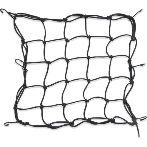 Motorcycle Luggage Net Bike Hold down Fuel Tank Luggage Mesh Web Bungee Black Motorcycle Bike Tank Organiser Net