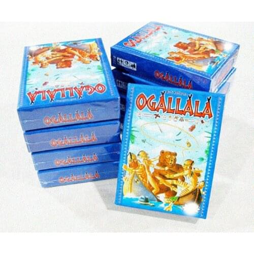 Ogallala Board Game Funny Cards Game for 2-5 Players Send English Instructions