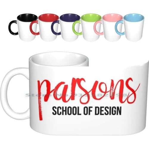 Parsons School Of Design Nyc The New School Ceramic Mugs Coffee Cups Milk Tea Mug Parsons Parsons School Of Design The New