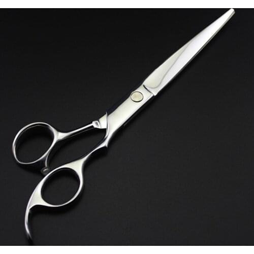 Professional Japan 440c steel 7 inch Pet dog grooming cut hair scissors Cutting Barber scissor pet shears Hairdressing Scissors