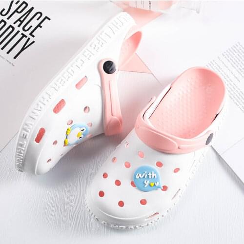 Apanzu sandals clogs for women 2021 Couple Breathable summer beach garden shoes women sandals summer 2021 female shoes woman