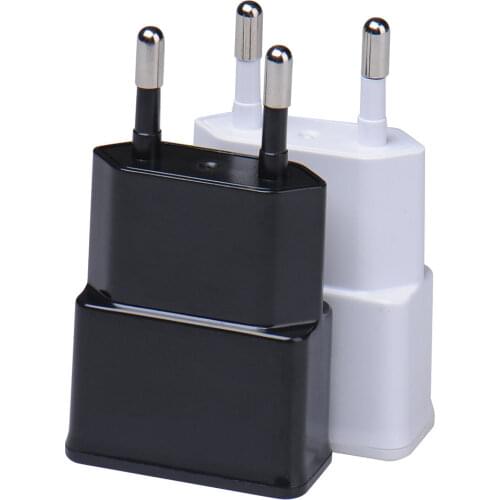 EU Plug 5V 2A AC USB Charger Wall Power Adapter for Mobile Phone Portable Travel