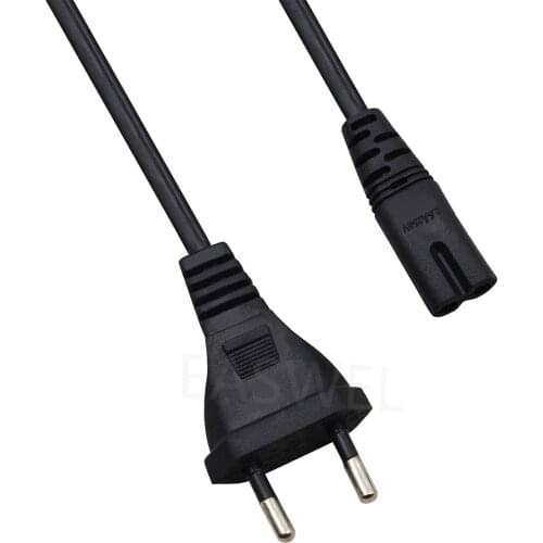 EU AC POWER SUPPLY CORD CABLE FOR HUSQVARNA VIKING BROTHER SINGER SEWING MACHINE