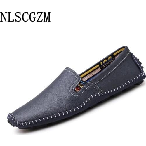 Loafers Men Leather Casual Shoes Office 2021 Slip on Shoes Men Fashion Men Shoes Luxury Brand High Quality Zapatillas De Hombre