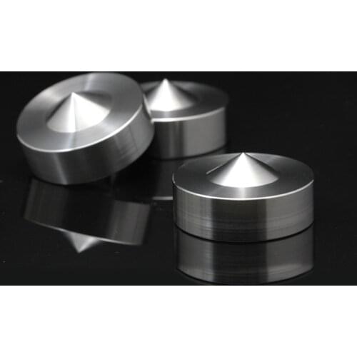 39mm 316L Stainless Steel Speaker Shockproof Spike Amplifier Isolation Stand Feet Holder Damping Nail Base Pad #2