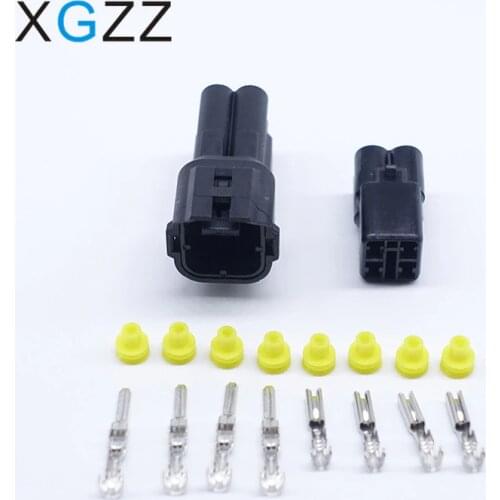 5 Sets Waterproof 4 Pin Connector HM090 Sumitomo 6180-4181 6187-4441 Wire Connector Female And Male