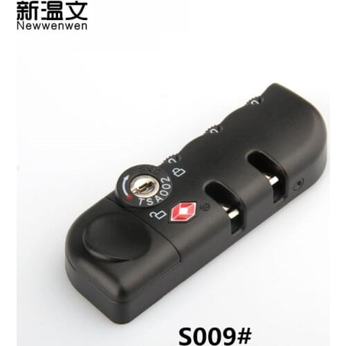 Replacement TSA002 Luggage Locks Security 3 Digit combination Password luggage lock padlock Suitcase S009