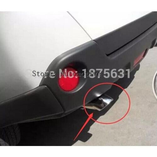 For Nissan Rogue X-Trail 2009-2013Stainless Steel Exhaust Muffler Tip Pipe 1pcs
