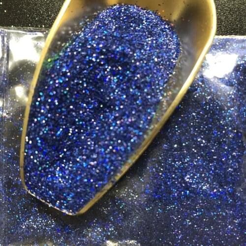 10G Ultra-Fine Holographic Glitter Cosmetic Grade Color Shift Resin Nail Tumbler Festival Makeup Lipgloss Glitter Dust A001-18