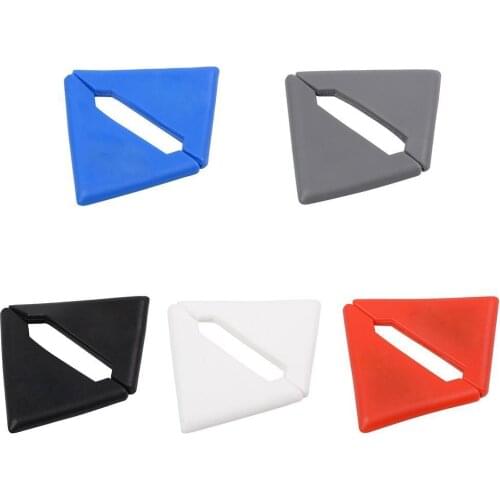 2pcs/set Silicone Car Door 90 Degree Angle Corner Cover Protection Auto Bumper Scratch Crash Protector Crash Car Anti-Scrat H6L1