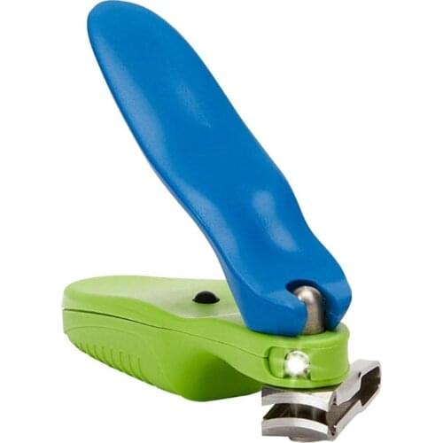 2 in 1 LED Lamp Nail Clipper Manicure Trimmer Nail File Cutter Nail Grooming Tools Nail Clipper with LED Lamp