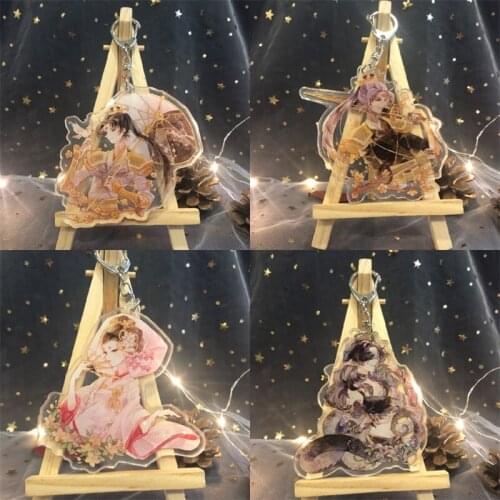 2021 Anime Game Identity V Joseph Desaulniers Aesop Carl Jack Naib Subedar Acrylic Figure Keychain Bags Pendant Keyring Toy Gift